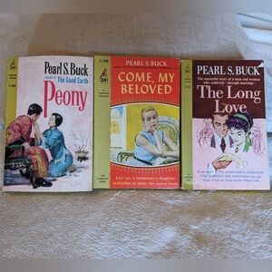 Set Of 3 Vintage Pearl S. Buck Novels